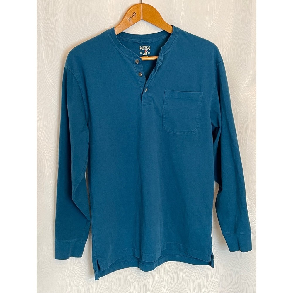 Men’s Redhead Long Sleeve Henley T-Shirt